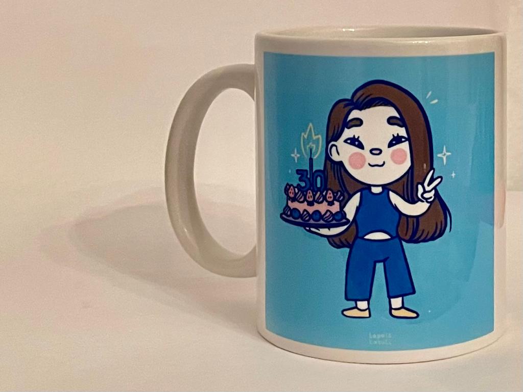 Taza serigrafiada